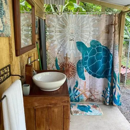 Rustic Wooden Little House Close To The Beach Uvita Exterior foto