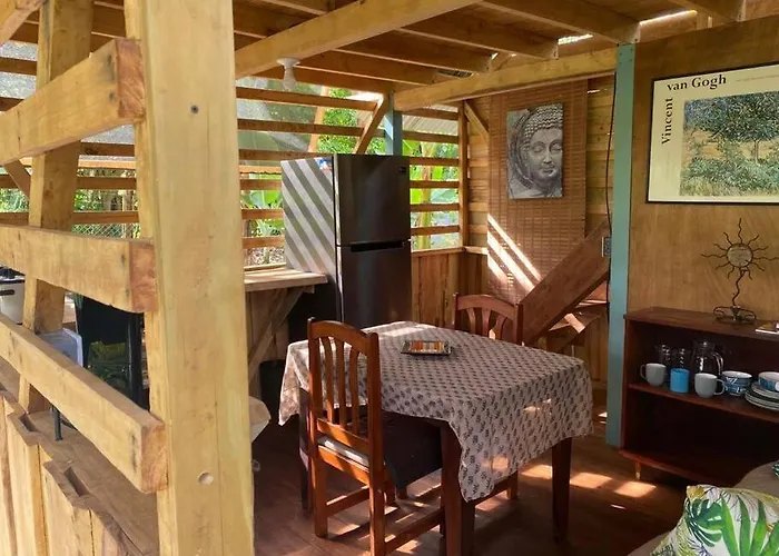 Rustic Wooden Little House Close To The Beach